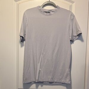 Men's Light Gray Short Sleeve T-Shirt